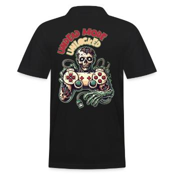 Manette de jeu zombie Mode mort-vivant - Polo Homme - noir - Dos - Kai (181cm)