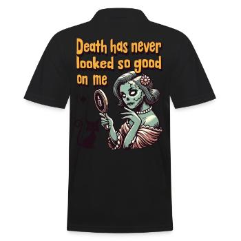 La mort me convient si bien charme effrayant - Polo Homme - noir - Dos - Kai (181cm)