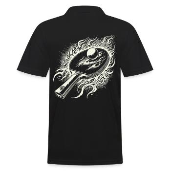 Raquette de tennis de table Passion - Polo Homme - noir - Dos - Kai (181cm)