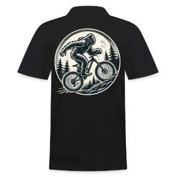 Aventure à vélo Bigfoot Mountain Bike Forest - Polo Homme - noir - Dos - Kai (181cm)