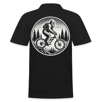 Bigfoot Bike Adventure Forest - Polo Homme - noir - Dos - Kai (181cm)