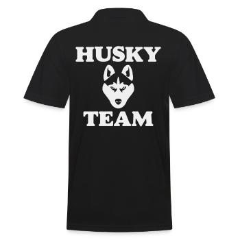 Force et endurance Équipe Husky - Polo Homme - noir - Dos - Kai (181cm)