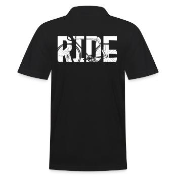 Cyclisme sur route - Polo Homme - noir - Dos - Kai (181cm)
