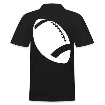 Football américain - Polo Homme - noir - Dos - Kai (181cm)