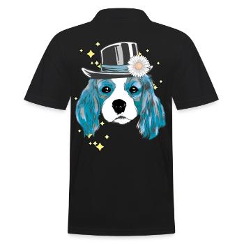 Fantasy Dog Dogs Child Kids Cadeau d’anniversaire - Polo Homme - noir - Dos - Kai (181cm)
