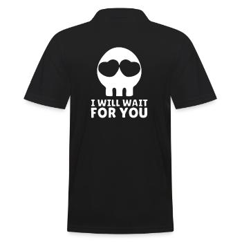 La mort vous attend - Polo Homme - noir - Dos - Kai (181cm)