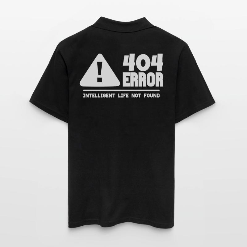 Computer- und Programmierer Geek. 404 Fehler Männer Poloshirt