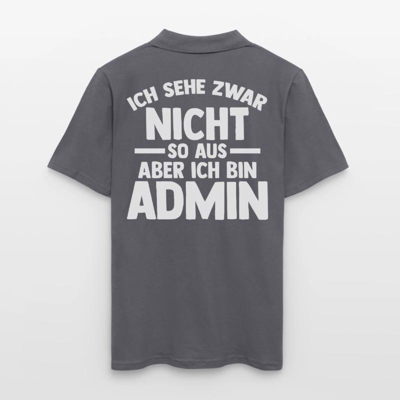 Informatiker Programmierer Admin Administrator Männer Poloshirt