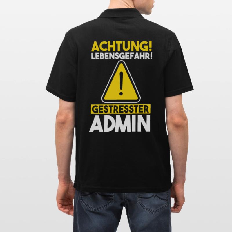 Informatiker Programmierer Admin Administrator Männer Poloshirt