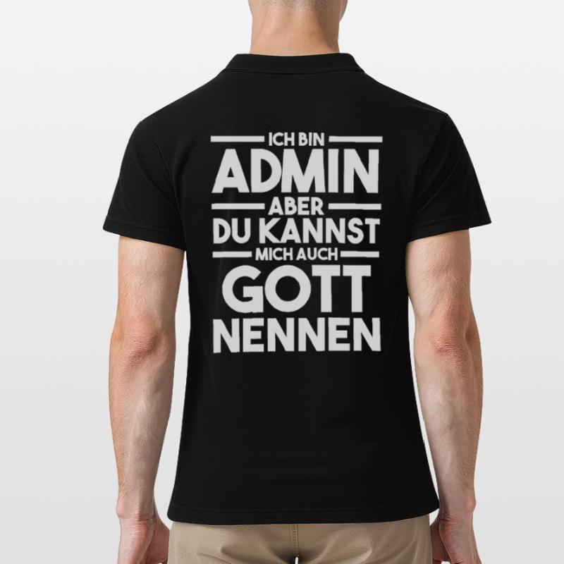 Informatiker Programmierer Admin Administrator Männer Poloshirt
