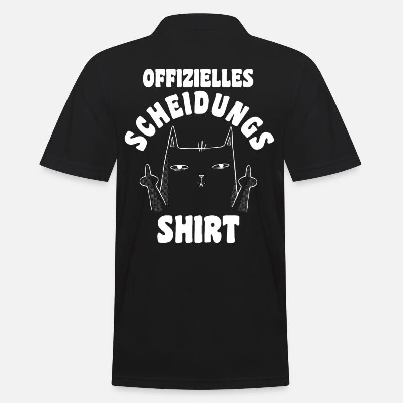 Scheidungsparty Geschieden Scheidung - Männer Poloshirt - Schwarz