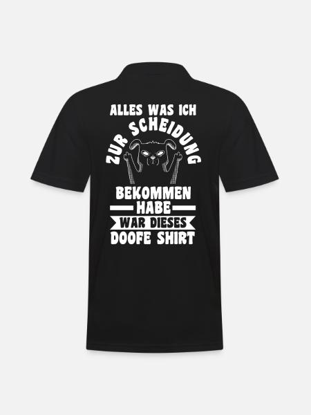 Scheidungsparty Geschieden Scheidung - Männer Poloshirt - Schwarz