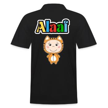 Animal de carnaval mignon, Kölle Alaaf, tigre de fête - Polo Homme - noir - Dos - Kai (181cm)