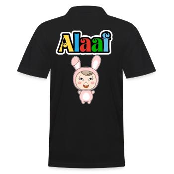 Doux animal de carnaval, Kölle Alaaf, partyHase - Polo Homme - noir - Dos - Kai (181cm)