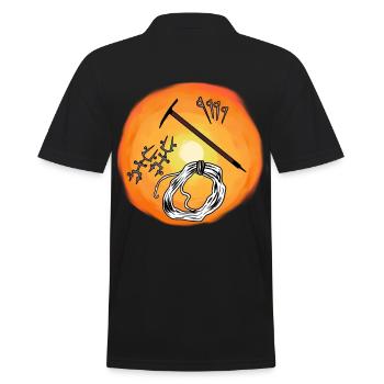 Sunshine Mountain Sports Escalade Carabiners Descente en rappel - Polo Homme - noir - Dos - Kai (181cm)