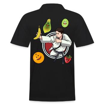 Self-Défense Vitamines Fruit Judo Fruit Victoire - Polo Homme - noir - Dos - Kai (181cm)