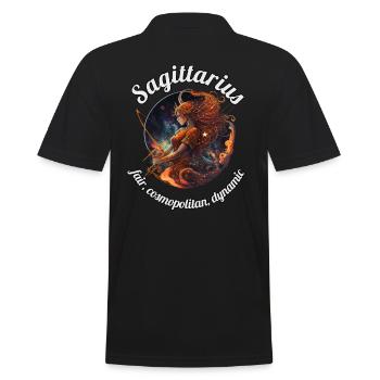 Signe du zodiaque du Sagittaire Astronomie du Sagittaire - Polo Homme - noir - Dos - Kai (181cm)