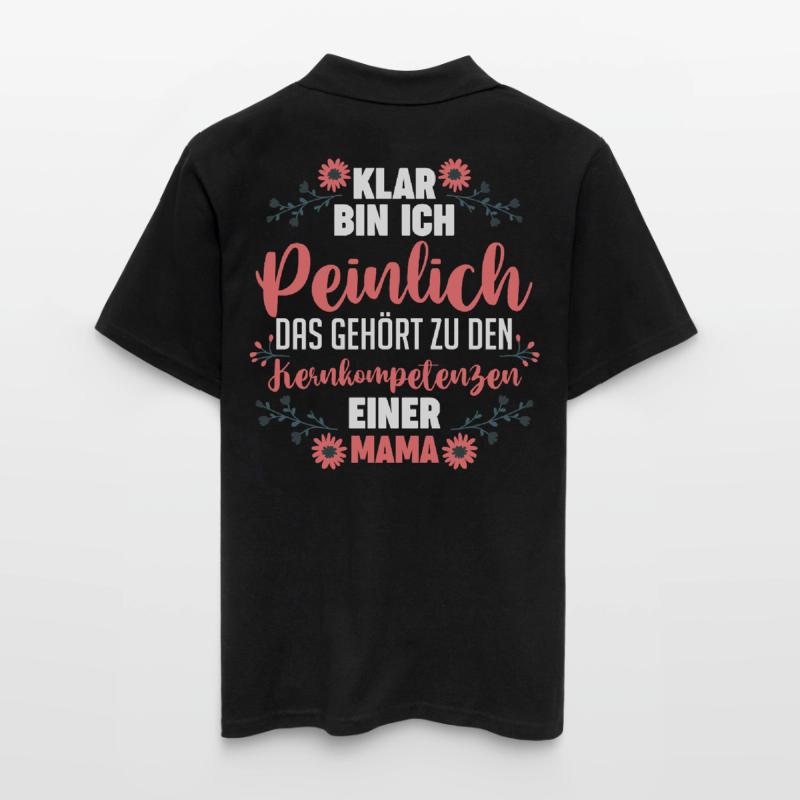 Muttertag Mutter Mama Männer Poloshirt