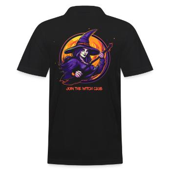 Cool Witch : Rejoignez le club des sorcières - Polo Homme - noir - Dos - Kai (181cm)
