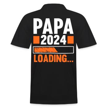 Futur papa 2038 - Polo Homme - noir - Dos - Kai (181cm)