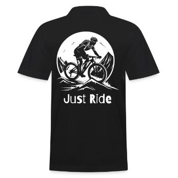 VTT facile - Polo Homme - noir - Dos - Kai (181cm)