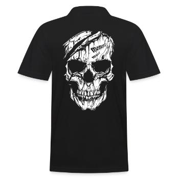 Mémoire Mori du Crâne de Totenkopf - Polo Homme - noir - Dos - Kai (181cm)