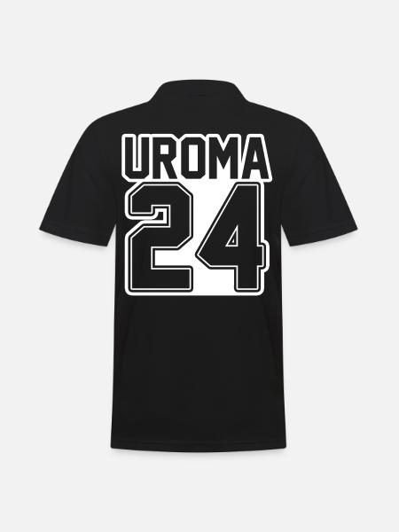 Urgroßmutter 2024 Uroma - Männer Poloshirt - Schwarz