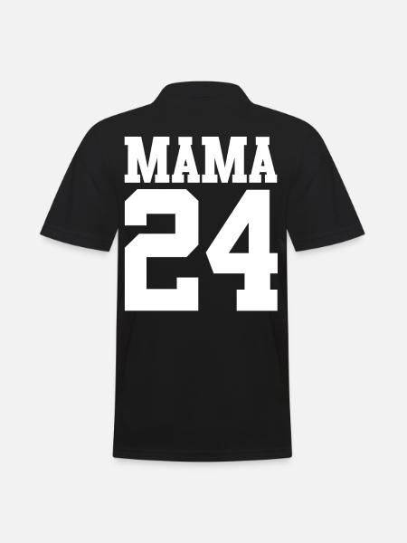 Werdende Mama 2024 - Männer Poloshirt - Schwarz