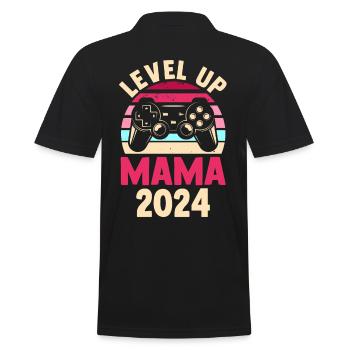 Gamer Gamer Gamer Future maman 2024 - Polo Homme - noir - Dos - Kai (181cm)