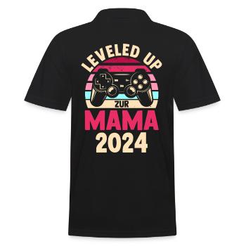 Gamer Gamer Gamer Future maman 2024 - Polo Homme - noir - Dos - Kai (181cm)