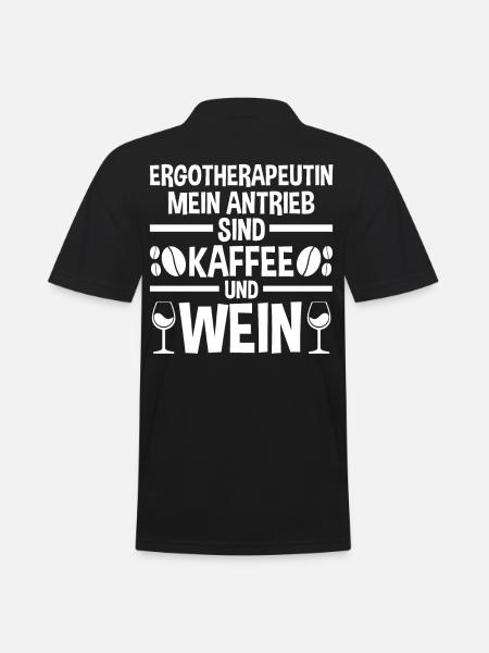 Ergotherapie Ergotherapeutin - Männer Poloshirt - Schwarz