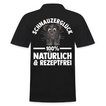 Schnauzer géant Schnauzer chien - Polo Homme - noir - Dos - Kai (181cm)
