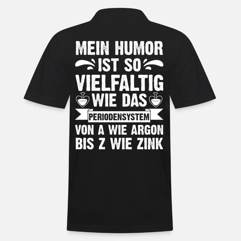 Chemist Science Physics Chemistry - Men's Polo Shirt - black