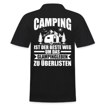 Camping-car Camping-car Camping Camping - Polo Homme - noir - Dos - Kai (181cm)