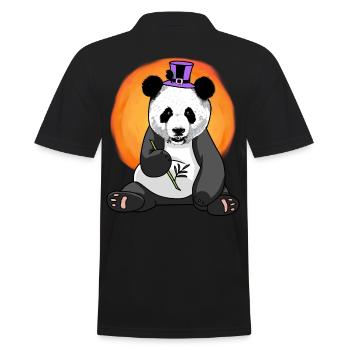 Asie Panda Ours Chapeau Faune Enfants Chine - Polo Homme - noir - Dos - Kai (181cm)