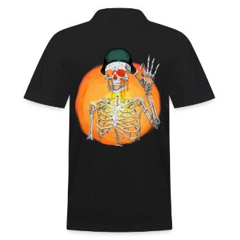 Soldier Ghost Amy Soldier Peace - Men's Polo Shirt - black - Back - Kai (181cm)