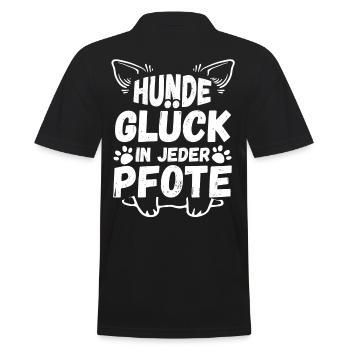 Chien Propriétaire De Chien Propriétaire De Chien Motif Chiens - Polo Homme - noir - Dos - Kai (181cm)