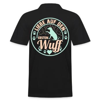 Chien Propriétaire De Chien Propriétaire De Chien Motif Chiens - Polo Homme - noir - Dos - Kai (181cm)