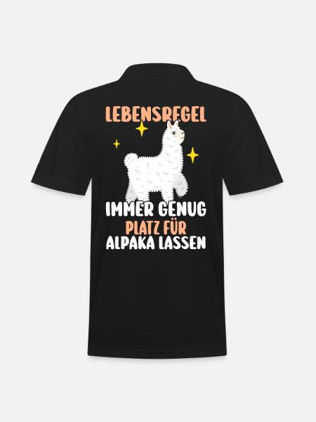 Alpaga - Polo Homme - noir