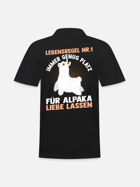 Alpaga - Polo Homme - noir