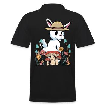 Lièvre, Lapin, Animaux De La Forêt, Rongeur, Nature, Automne - Polo Homme - noir - Dos - Kai (181cm)