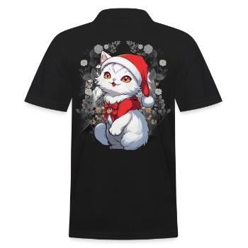 Chat, Conte De Fées, Personnage De Conte De Fées, Chats, Chat, Enfant - Polo Homme - noir - Dos - Kai (181cm)