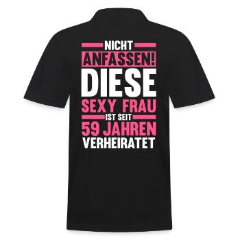 Mariage Marée Mariage 59 ans Mariage marié - Polo Homme - noir - Dos - Kai (181cm)