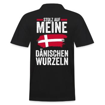 Danois Danemark - Polo Homme - noir - Dos - Kai (181cm)