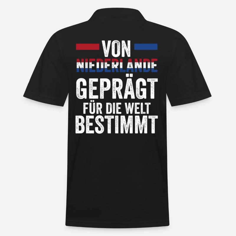 Pays-Bas Pays-Bas Pays-Bas - Polo Homme - noir