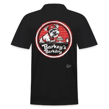 Barkey’s Barkery : La boulangerie pour chiens - Polo Homme - noir - Dos - Kai (181cm)