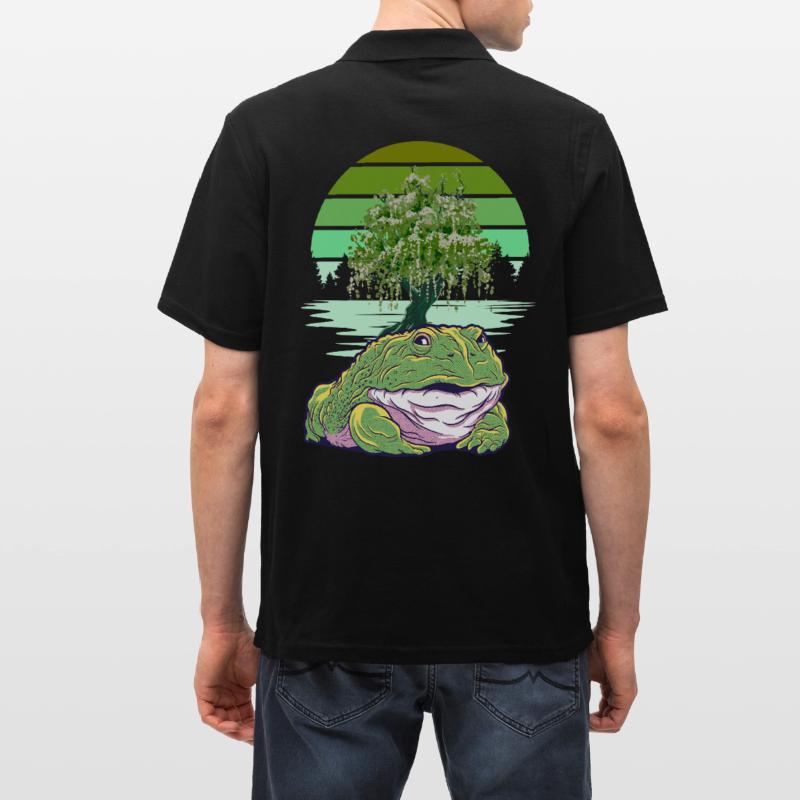 Frog Frogs Toad Toads Men's Polo Shirt