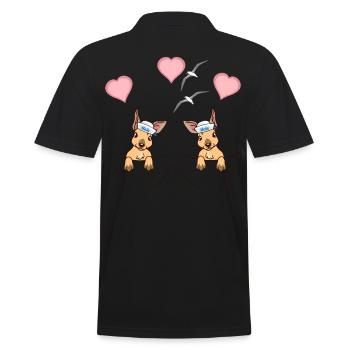 Marins Kangoru Marins Marins Ahoy Enfant - Polo Homme - noir - Dos - Kai (181cm)
