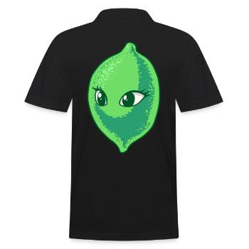 Citron Citron Fruit Fruit Aigre - Polo Homme - noir - Dos - Kai (181cm)