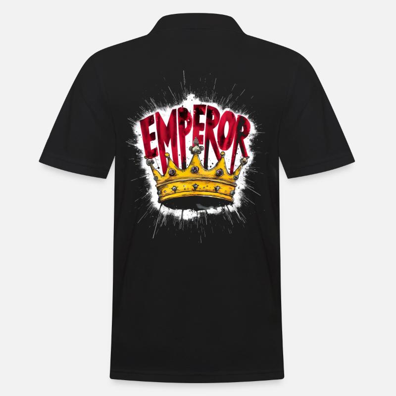 Couronne de l’empereur - Polo Homme - noir